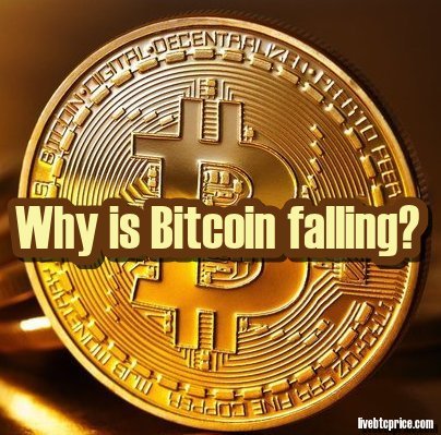 why is bitcoin falling in price