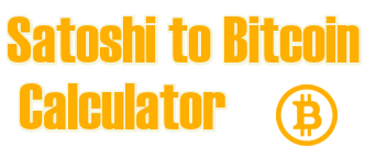 satoshi to bitcoin